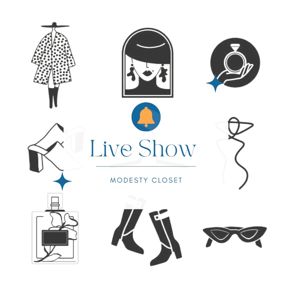 🌸 LIVE SHOW SHOPPING SOIREE MODESTY CLOSET🌸